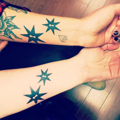 Magicians Tattoo, Fandom Tattoos, Nerd Tattoo, Witch Tattoo, Spooky Tattoos, Hedge Witch, Matching Tattoos, Forearm Tattoo, Deathly Hallows Tattoo