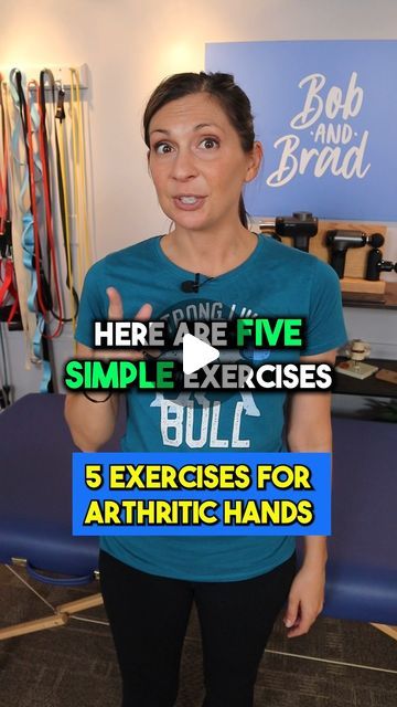 Bob and Brad on Instagram: "5 Exercises for Arthritic Hands #arthritisrelief #bobandbrad #physicaltherapy #handtherapy #healthandwellness" Exercises For Arthritic Hands, Hands Exercise, Arthritic Hands, Hand Exercises, Hand Therapy, Back Pain Exercises, Senior Fitness, July 12, Physical Therapy