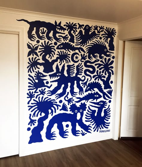 Murals — Minna Leunig How To Start Painting, Limited Color Palette, Painting Walls, Start Painting, Mural Wall Art, Australian Artists, Mural Art, Like A Pro, Graphic Design Inspiration