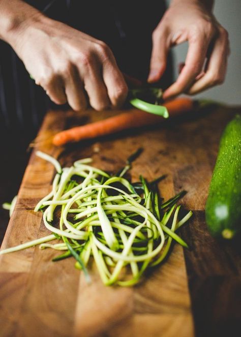 The Vegetable Butcher's Favorite Tool for Ribbons and Noodles — The Vegetable Butcher Strawberry Huller, Julienne Peeler, Citrus Squeezer, Tool Tips, Salmon Potato, Waffle Cookies, Lunch Appetizers, Lasagna Pasta, Kitchen Skills