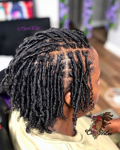 DeAnna, Thee Microlocks Queen on Instagram: “Beautiful Starter Locs 😍. Look at her coil 😩 Time: 3 hours———————————————————————— #locrepair #locology #combcoils #locstyles…” Small Starter Locs Coils, Short Coil Starter Locs, Starter Coil Locs Styles, Starter Locs Comb Coil, Small Starter Locs Black Women, Coil Locs Before And After, Loc Sizing, Medium Starter Locs, Small Starter Locs