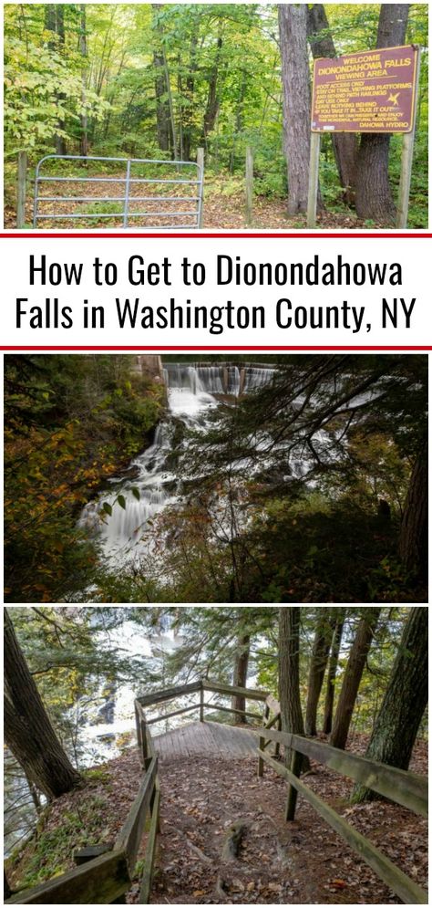 When I’m traveling, I love finding easy-to-reach waterfalls. I always find that these are great spots to hop out quickly while I’m traveling and stretch my legs while enjoying a beautiful spot. That’s why I was so excited to find Dionondahowa Falls in Washington County, NY. Washington County, I Love Ny, Upstate Ny, Time Zone, So Excited, Natural Beauty, Washington, Things To Do, I Love