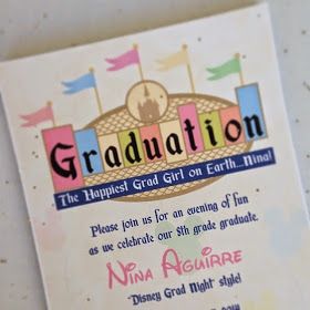 Adorable Disneyland-themed party for 8th grade graduation! Could be adapted for so many things. Nineteenth Birthday, End Of School Party Ideas, Disney Graduation Cap, End Of School Party, Disney Parties, School Party Ideas, Disney Graduation, Disneyland Birthday, 8th Grade Graduation