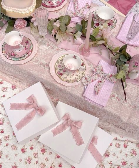 Pink Tea Party, Themed Bridal Shower, Virtual Girl, Bday Party Theme, Pink Birthday Party, Birthday Planning, 18th Birthday Party, Tying The Knot, 14th Birthday