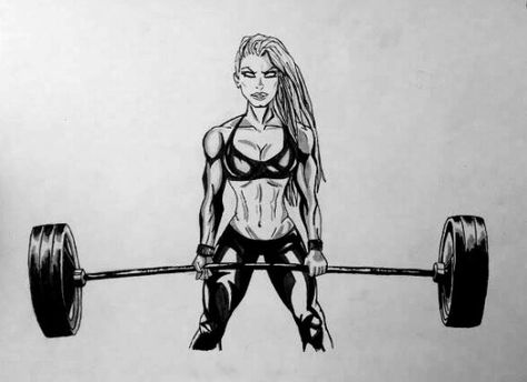 not my drawing Deadlift Tattoo, Deadlift Women, Bodybuilding Art, Fitness Pics, Banner Design Layout, Motivation Pictures, Sport Craft, Sport Inspiration, Fitness Motivation Pictures