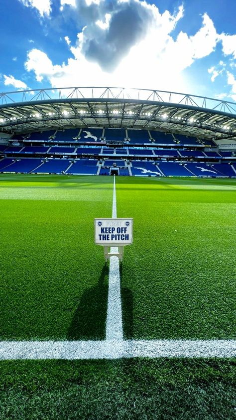 Credit to the photographer Brighton And Hove Albion Wallpaper, Amex Stadium, Brighton And Hove Albion, Stadium Wallpaper, Brighton Hove Albion, Stadium Design, Brighton & Hove Albion, English Football, Brighton And Hove