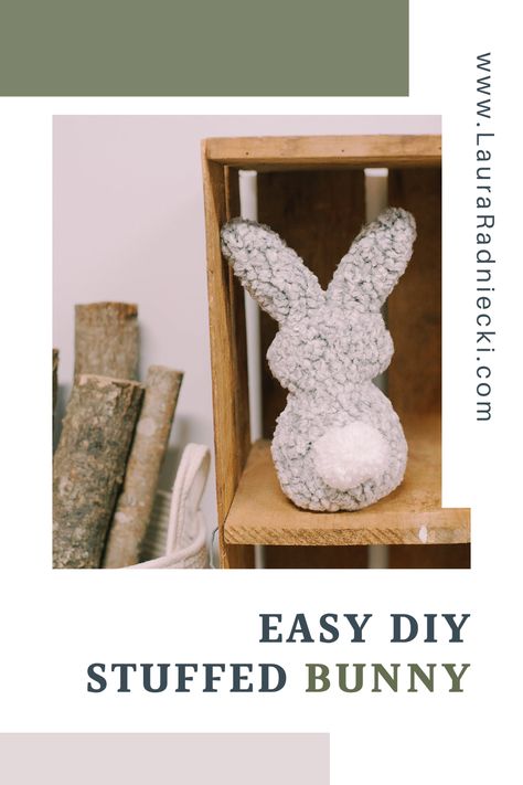 How to Make a DIY Stuffed Bunny Easy Easter Decor, Bunny Diy, Diy Kids Art, Bunny Templates, Footprint Crafts, Fabric Crafts Diy, Diy Fabric Crafts, Stuffed Bunny, Easy Easter Decorations