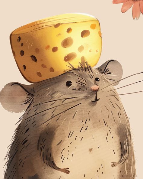 Meet the cutest cheese connoisseur in the digital world, crafted with love by Midjourney 6.0. This adorable mouse with a passion for the finer things in life is here to bring a smile to your day. 🐭🧀✨ Perfect for adding a touch of whimsy to any space, this delightful piece is a testament to the joy that art can bring into our lives. Find this charming character and more unique artwork at http://bytesofme.etsy.com 🎨 #Mouse #Cheese #Cute #Art #DigitalArt #Etsy #HomeDecor #Illustration #Adorab... Cheese Drawing, Smile Illustration, Art Test, Mouse Illustration, Mouse Drawing, Cute Mouse, Start Now, Digital World, Unique Artwork