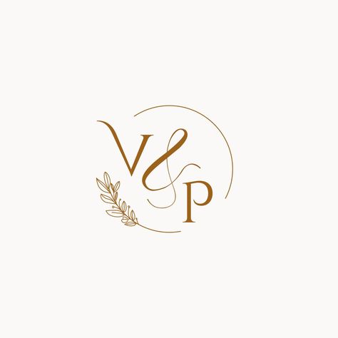 VP initial wedding monogram logo Vp Logo Design Letter, Vp Logo, Invites Template, Wedding Illustration Card, Initials Logo Design, Wedding Logo Monogram, Wedding Logo Design, Arm Band Tattoo, Wedding Logo