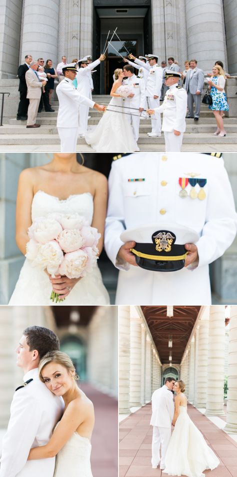 Navy Military Weddings, Military Wedding Pictures, Naval Academy Wedding, Pilot Wedding, Doctor Who Wedding, Marine Wedding, Engagement Photos Country, Ocean Wedding, Wedding Engagement Pictures