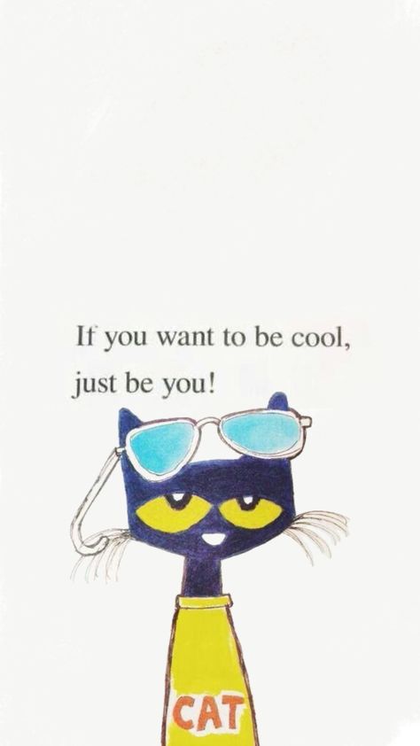 I love Pete the cat💙 Pete The Cat Wallpaper, Music Poster Design, Pete The Cat, Iphone Design, Just Be You, Cat Wallpaper, Room Posters, Music Poster, Room Diy