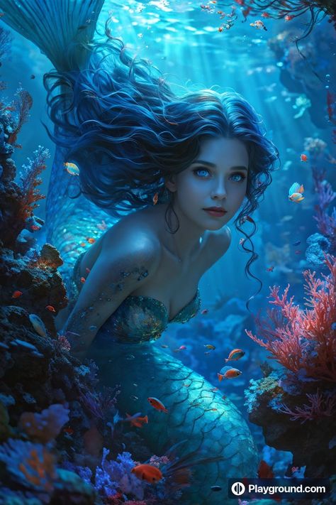 Mermaid Stuff, Pretty Mermaids, Mermaid Artwork, Beautiful Mermaids, Pisces Zodiac, Mermaid