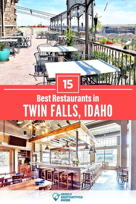 Want to see the best restaurants in Twin Falls, ID? We’re FamilyDestinationsGuide, and we’re here to help: From incredible brunch spots and amazing places to eat dinner, to local foodie spots and hidden gems, discover the BEST Twin Falls restaurants - so you get memories that last a lifetime! #twinfalls #twinfallsrestaurants #restaurantsintwinfalls #bestrestaurantsintwinfalls #placestoeattwinfalls Olive Garden Restaurant, Idaho Living, Shoshone Falls, Idaho Vacation, Explore Idaho, Twin Falls Idaho, Oregon Trip, Visit Idaho, Yellowstone Trip