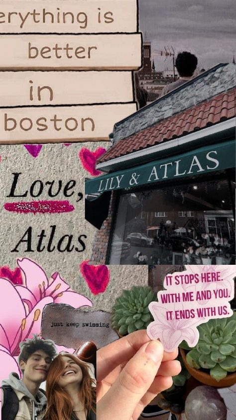 # it ends with us 💗  & it starts with us💙 Ends With Us Aesthetic, It Ends With Us Aesthetic, Atlas Corrigan, Us Aesthetic, It Starts With Us, Keep Swimming, It Ends With Us, In Boston, Book Lover