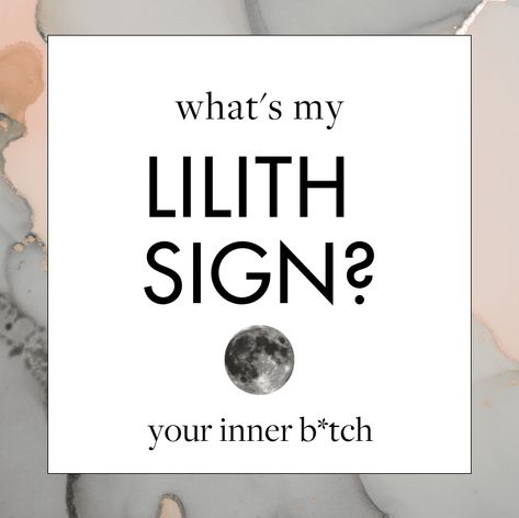 Lilith Meaning, Lilith Zodiac, Lilith Astrology, Lilith In Scorpio, Lilith Symbol, Lilith Sigil, Astrology Houses, Witch Things, Black Moon Lilith