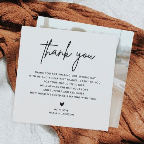 Wedding Thank You Wording, Post Wedding Checklist, Wedding Thank You Messages, Wedding Thank You Cards Wording, Thank You Card Wording, Wedding Note, Wedding Notes, Wedding Messages, Writing Thank You Cards