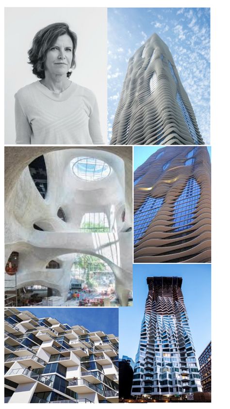 First widely recognized for the Aqua Tower in Chicago, the tallest woman-built building in the world at its time of completion, Jeanne Gang went on to be the founder and leader of Studio Gang, an architecture and urban design practice with offices in Chicago, San Francisco, and New York. Gang has a unique approach to design that connects her projects to the surrounding environment and communities, making her one of the leading architects of her generation. Jeanne Gang will lead the historic expansion of the Chicago O’Hare International Airport with its new Global Terminal. Jeanne Gang, O Hare, Design Practice, Tall Women, Urban Design, International Airport, The Expanse, Architects, Architecture Design