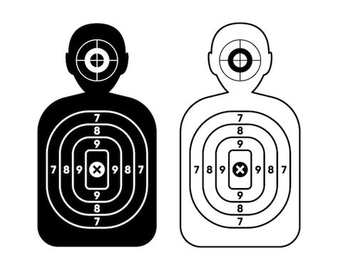 Target Practice Shooting, Shooting Board, Human Target, Man Silhouette, Shooting Target, Shooting Targets, Target Practice, Dart Board, Crossbow