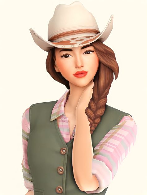 Selina Rinehart - A Rancher Girl NO CC - The Sims 4 Sims / Households - CurseForge Sims 4 Household Download, The Sims 4 Sims, Female Sims, Sims 4 Sims, The Sims 4, The Sims, Sims 4, Apartment