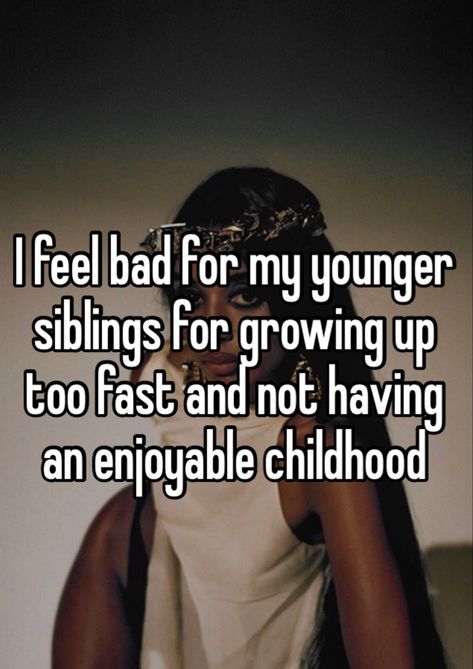 Youngest Sibling Vent, Younger Daughter Quotes, Sibling Stereotypes, Younger Sibling Quotes, Younger Sibling Problems, Youngest Sibling Problems, Younger Sister Aesthetic, Parents Problems