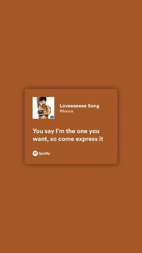 Rihanna Song Quotes, Rihanna Lyrics For Captions, Rihanna Captions, Love Song Rihanna, Rihanna Spotify Lyrics, Nicki Minaj Spotify Lyrics, Loveeeeeee Song Rihanna, Rihanna Song Lyrics, Rihanna Songs