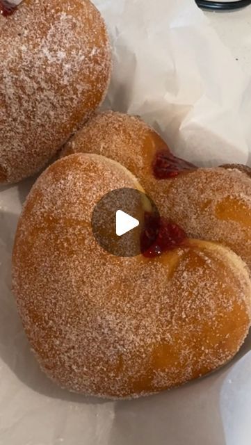 Claudia on Instagram: "Why buy them ? when you can make them at home and so much better, let me show you how easy it is to make these Super Soft HEART SHAPED JELLY FILLED DONUTS at home!
 
Don’t have a stand mixer? No problem mix it all in a bowl or countertop and knead! 

‼️Tip!!! Warm place- I turn my oven one for ONLY one minute then place dough the first time will take between 1 hour and half the second time between 30-45 minutes

Ingredients: 18 doughnuts 
  For the dough
2 1/2 cups APF
1 1/2 cups bread flour or you can use a total of 4 cups of all purpose flour(APF)
Zest of 1/2 a lemon
1/2 cup sugar
1/4 tsp salt
2 1/2 tsp instant yeast
3 eggs 
2 tsp vanilla 
8 tbsp unsalted butter
3/4 cups warm milk
  For the jelly
3 lbs raspberries
Sugar I used 1 cup
Juice of 1/2 lemon
Pinch salt
Sl How To Make Donuts At Home, Donuts At Home, Filled Donuts, 3 Eggs, Soft Heart, All Purpose Flour, Warm Milk, Instant Yeast, Stand Mixer