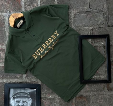 *Brand: BURBERRY*❣ *ORIGINAL QUALITY* *FABRIC: SAP MATTY* *Size: M38 L40 XL42 XXL44* *Price: 600/- Free shipping*✅ *QUALITY: SUPER PREMIUM*🔥 *SCANNABLE WASH CARE* PROPER BRAND EMBROIDERY ON CHEAST *Important Note*: 👉🏻 Don’t compare with cheap quality *FULL RETURN AVAILABLE IF CUSTOMER NOT SATISFIED WITH QUALITY* Brand Embroidery, Burberry London, New T, Shirt Design, Men's Fashion, Quality Fabric, Burberry, Tshirt Designs, The Originals