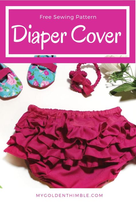 Free Diaper Cover Sewing Pattern and tutorial: FREE Baby Dress Sewing Pattern for baby girl. DIY Baby Shower Gifts for girls with free patterns. You can make the best gift with fabric crafts and create a unique new born gift basket very easy. Free Baby Dress Sewing Pattern, Baby Dress Sewing Pattern, Girls Sewing Patterns Free, Baby Sewing Patterns Free, Diaper Cover Pattern, Baby Clothes Patterns Sewing, Sewing Baby Clothes