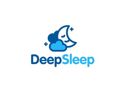 Deep Sleep by Brandbusters Sleep Logo Design Ideas, Bed Logo Design, Sleep Logo Design, Sleep Branding, Dreamers Logo, Dream Logo Design, Sleep Icon, Sleep Logo, Room Arrangement Ideas