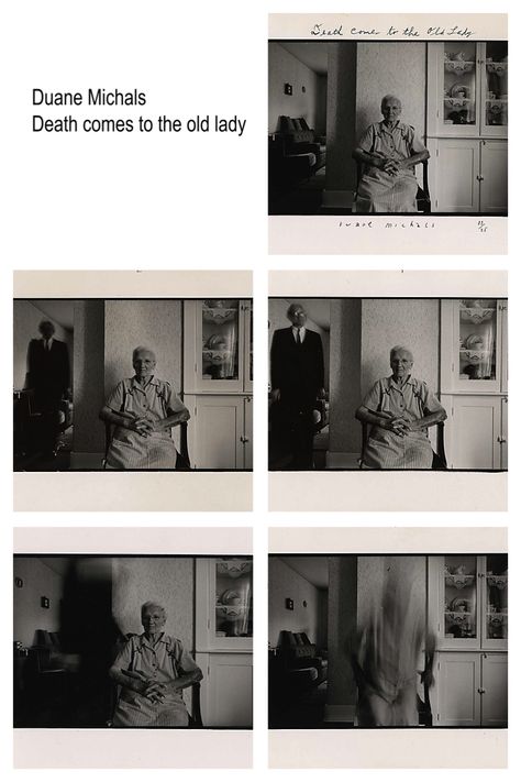 Duane Michals (1932) is an American photographer who creates narratives within a series, blending image with text in a format to cinematic sequence. Duane Michals Sequences, Duane Michals Photography, Sequence Photography, Duane Michals, Narrative Photography, A Level Photography, Capstone Project, Body Art Photography, Photography Series