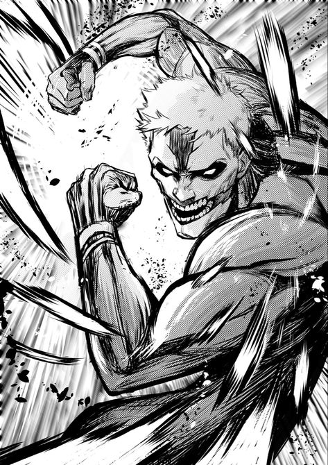 Reiner Braun Tattoo, Armored Titan Art, Attack On Titan Black And White, Reiner Braun Manga, Attack On Titan Manga Panels, Drawing Ideas Anime, Titan Armor, Armored Titan, Aot Manga