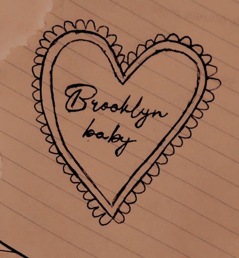 Brooklyn Baby Tattoo, Brooklyn Core Aesthetic, Brooklyn Baby Lyrics, Brooklyn Baby Aesthetic, Brooklyn Core, Lyric Prompts, Slytherin Green, Lana Core, Iphone Wallpaper Cat