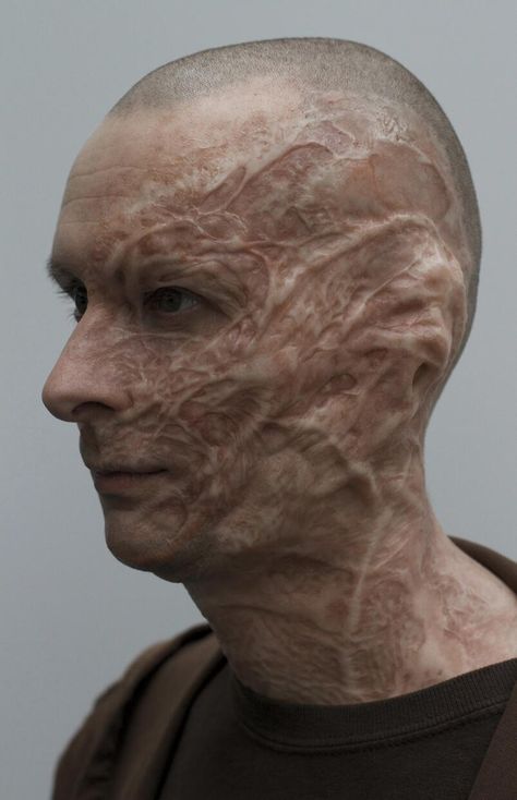 Prosthetic Makeup, Human Reference, Special Effects Makeup, Fx Makeup, Face Reference, Arte Inspo, Arte Sketchbook, Body Reference, Anatomy Reference