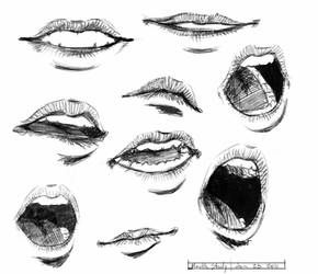 Sketching Lips, Mouth Study, Open Mouth Drawing, Sketch Mouth, Mouth Anatomy, Drawing Mouth, Drawing Quotes Creativity, Drawing Pencil Sketches, Quotes Creativity