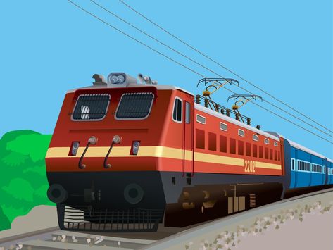 Indian Railway Train, India Railway, Train Ticket Booking, Train Ticket, Titanic Ship, Nursery Activities, Indian Railways, Train Service, Train Tickets