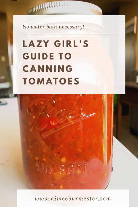 Canned Tomato Recipes, Tomato Canning, Can Tomatoes, Canning Tomatoes Recipes, Lemon Tree Dwelling, Easy Canning, Pressure Canning Recipes, Canning 101, Tomato Recipe