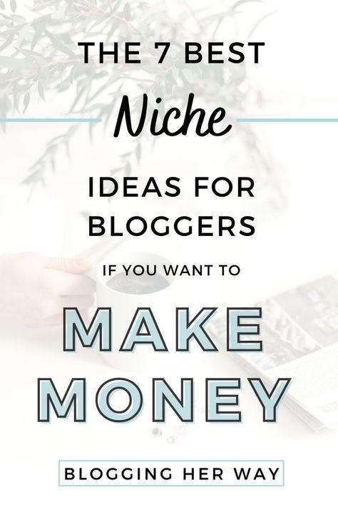 Profitable Blog Niches, Blog Niche Ideas, Niche Ideas, Successful Blogger, Blog Planning, Starting A Blog, Blog Niche, Successful Blog, Mom Blogs