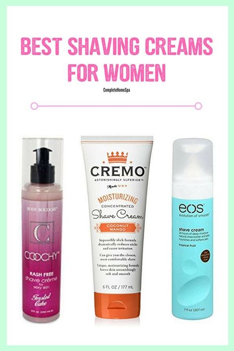 5 Best Shaving Creams For Women (And Bearded Men) #completehomespa #bestshavingcreams #bestshavingcreamsforwomen Best Shaving Cream For Women, Shaving Cream For Women, Overly Sensitive, Best Shaving Cream, Shave Products, Best Shave, Woman Shaving, Smooth Shave, Bath And Body Care