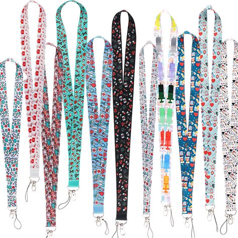 Nurse Lanyard, Security Badge, Ring Neck, Camera Security, Key Keychain, Chain Lanyard, Nurse Love, Medical Doctor, Key Lanyard