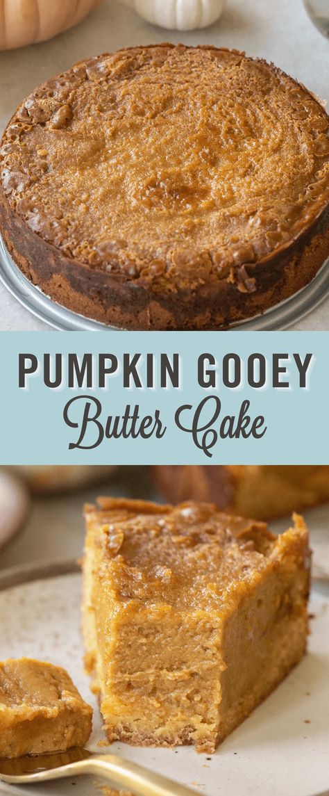 Perfect Fall Desserts, Keto Pumpkin Gooey Butter Cake, Diy Pumpkin Desserts, Pumpkin Butter Cake Paula Deen, Homemade Gooey Butter Cake, Perfectly Pumpkin Cake Mix Recipes, Pumpkin Walnut Dessert, Pumpkin Spice Ooey Gooey Butter Cake, Vegan Ooey Gooey Butter Cake