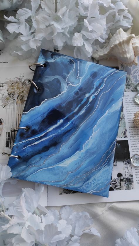 Epoxy Notebook Cover, Resin Notebook Ideas, Resin Notebook Cover Ideas, Resin Book Cover, Resin Journal, Resin Notebook, Resin Book, Resin Idea, Personal Notebook