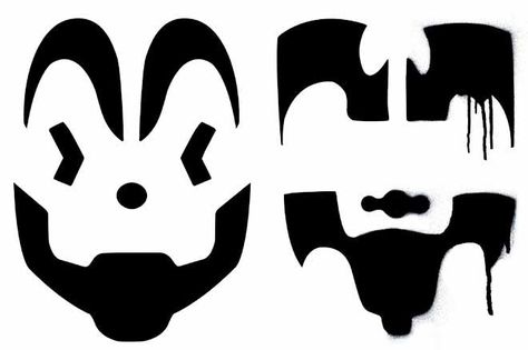 Clown Nail Art, Insane Clown Posse Albums, What Is A Juggalo, Clown Face Paint, Violent J, Nail Art Stencils, Art Stencils, Makeup Drawing, Clown Posse