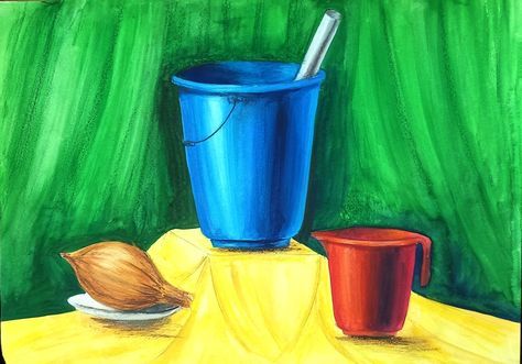 Intermediate drawing exam Oil Pastel Object Drawing, Object Drawings, Intermediate Drawing, Ganesh Wallpaper, Object Drawing, Oil Pastel Drawings, Oil Pastels, Pastel Drawing, Oil Pastel