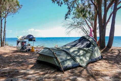 Camping swags are some of the most preferred shelters today. Technically, these are bedrolls that could also function as camping shelters. They're believed to have originated in Australia when the swagmen—the traveling agricultural workers—used canvas and blankets for sleeping purposes decades ago.   Now, many campers choose them because of their ease of assembly and portability. […] The post Camping 101: Are Australian Swags Available To Purchase In The USA? appeared first on En Camping Swag, Butane Stove, Camping 101, Camping Shelters, Love Is Gone, Camping Essentials, Camping Gear, Camping Trips, Backpacking