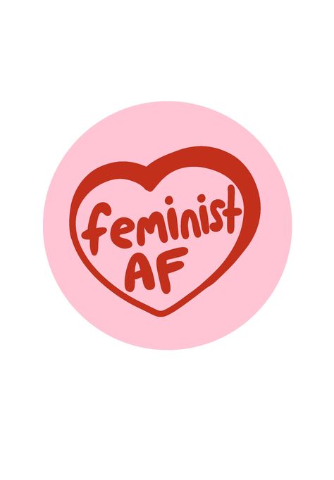 Sticker Mood, Feminism Stickers, Feminist Af, Stickers Laptop, Pin Button, Button Pins, Laptop Stickers, Mood Board, Castle