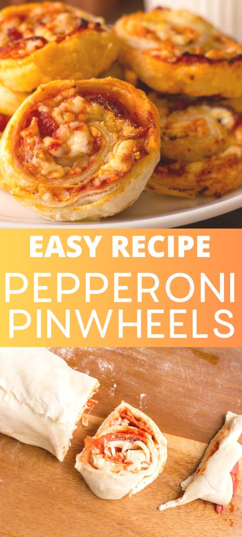 Made with crescent roll dough, these easy pepperoni pizza pinwheels are absolutely delicious! Filled with cheese and pepperoni, they are the perfect appetizer or lunch and are kid approved! Pepperoni Pizza Pinwheels Crescent Rolls, Hot Pinwheels, Pepperoni Pinwheels Puff Pastries, Pepperoni Pizza Pinwheels, Pepperoni And Cheese Pinwheels, Pepperoni Pizza Tortilla Pinwheels, Hot Pinwheel Appetizers, Pepperoni Crescent Roll Ups, Pepperoni Pinwheels Crescent Rolls