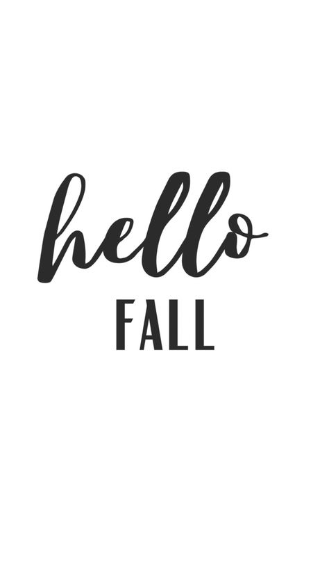 Hello Fall Sign, Fall Graphic, Fall Sign, Fall Printables, Display Fonts, Fall Signs, Diy Decor Crafts, I Love Fall, Hello Fall