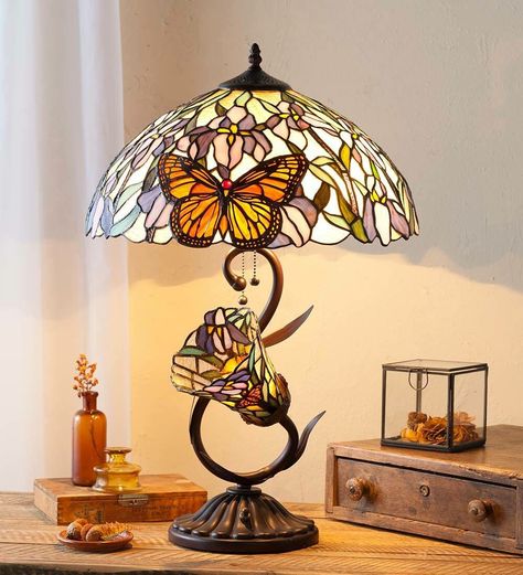 Retro Apartment Decor, Stained Glass Fairy, Retro Apartment, Butterfly Lamp, Glass Fairy, Stained Glass Lamp, Butterfly Nursery, Nursery Lamp, Stained Glass Butterfly