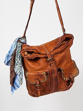 Tuscan Distressed Messenger by Langellotti at Free People Italian Handbags, Designer Cosmetic Bag, Marc Jacobs Handbag, Messenger Purse, Fringe Purse, Stylish Purse, Hippie Bags, Free People Clothing Boutique, Wholesale Handbags