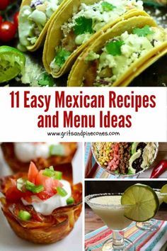 Barrio Tacos, Mexican Dinner Party, Easy Mexican Recipes, Easy Chicken Enchilada Casserole, Mexican Menu, Mango Salsa Recipes, Sour Cream Chicken, Chicken Enchiladas Easy, Best Mexican Recipes